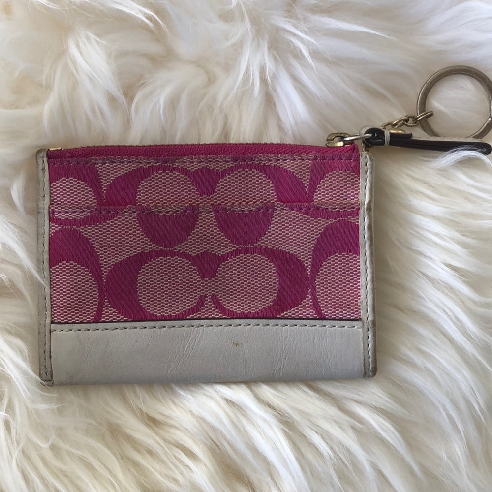Coach card holder